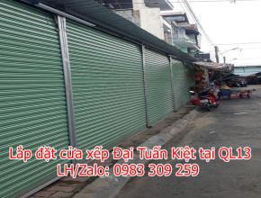 Cửa kéo tại QL 13