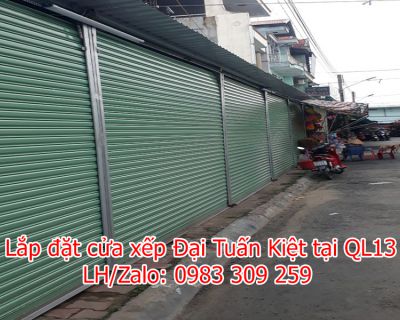 Cửa kéo tại QL 13