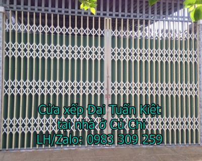 Cửa kéo tại Củ Chi