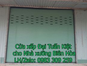 Cửa xếp tại Biên Hòa