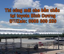 Thi Công Tại Toyota Bình Dương