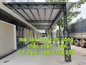 Mái tôn tại Bình Chuẩn