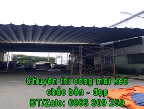 Mái kéo bạt tại TP HCM