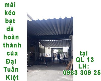 Mái kéo tại QL 13