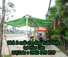 Nhà 2 mái che 2 bên tại Hòa Lân