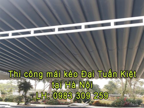 Mái kéo bạt tại Hà Nội