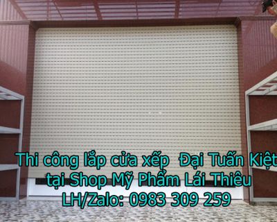 Cửa xếp tại Lái Thiêu