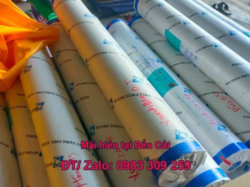 Mái hiên tại Bến Cát Mái hiên tại Bến Cát