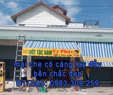 Mái kéo bạt tại Phú Hòa, Bến Cát, Bình Dương