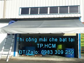 Mái kéo bạt tại TP HCM