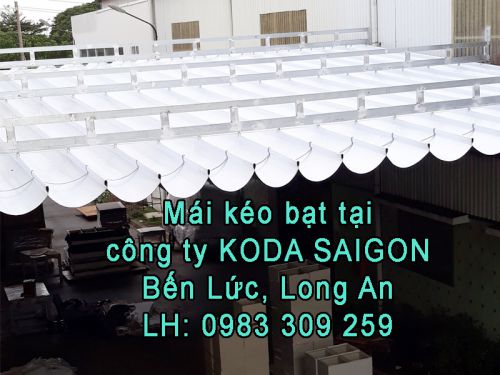 Mái kéo bạt tại KODA SAIGON