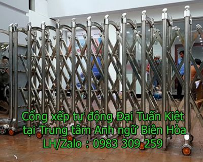 Cổng kéo tự động tại Biên Hòa
