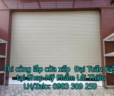 Cửa xếp tại Lái Thiêu