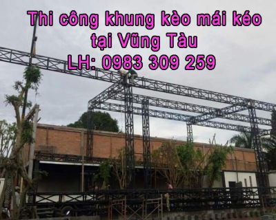 Mái kéo bạt Tại Vũng Tàu