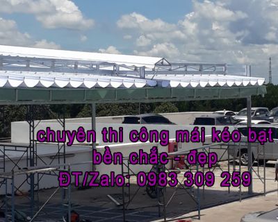 Mái kéo bạt tại Bình Dương