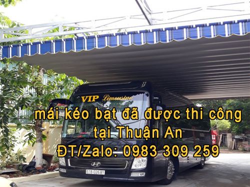 Mái kéo bạt tại Thuận An