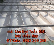 Mái kéo bạt tại Biên Hoà