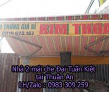 Nhà 2 mái che 2 bên tại Thuận An