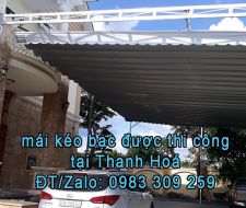 Mái kéo bạt tại Thanh Hóa