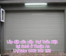 Cửa xếp tại Thuận An