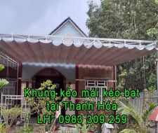 Mái kéo bạt tại Thanh Hóa