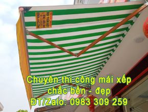 Mái xếp tại QL 13