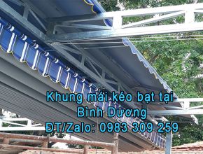 Mái kéo bạt tại Bình Dương