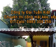 Mái kéo bạt tại Dĩ An