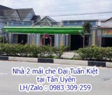 Nhà 2 mái che 2 bên tại Tân Uyên