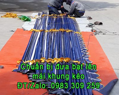 Mái kéo bạt tại Bình Dương