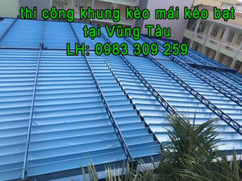 Mái kéo bạt tại Vũng Tàu