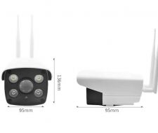 Camera Giám Sát Không Dây Ngoài Trời Yoosee 2 Râu X7000 1.0M