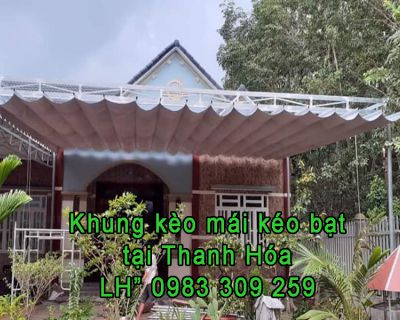 Mái kéo bạt tại Thanh Hóa