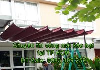 Cung cấp mẫu mái xếp di động chất lượng tại Bình Dương