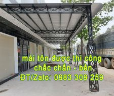Mái tôn tại Bình Chuẩn