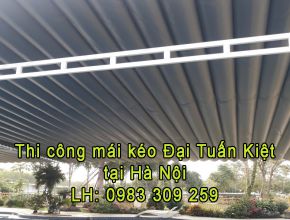 Mái kéo bạt tại Hà Nội