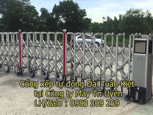 Cổng kéo tự động tại Tân Uyên