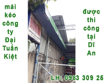 Mái kéo tại Dĩ An