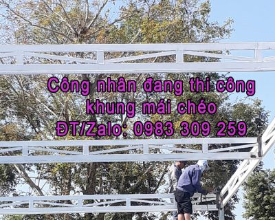 Mái kéo bạt tại Bình Chuẩn