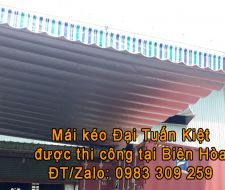 Mái kéo bạt tại Biên Hoà