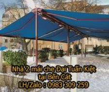 Nhà 2 mái che 2 bên tại Bến Cát