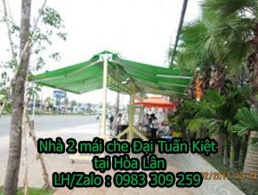 Nhà 2 mái che 2 bên tại Hòa Lân