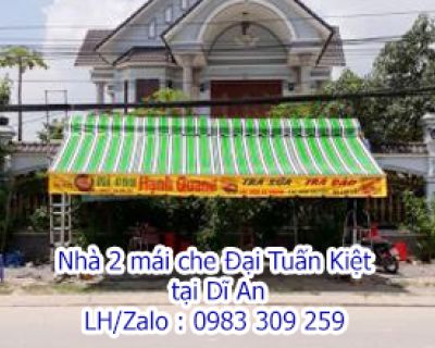 Nhà 2 mái che 2 bên tại Dĩ An