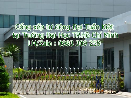 Cổng kéo tự động tại TP.Hồ Chí Minh