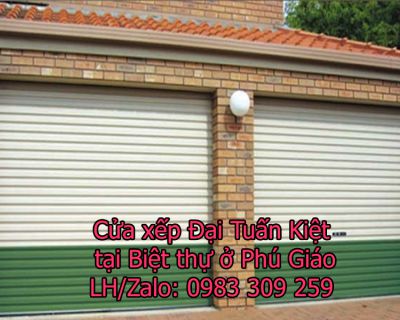Cửa xếp tại Phú Giáo