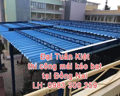Mái kéo bạt tại Đồng Nai