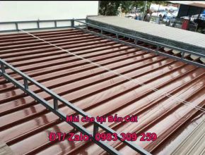 Mái che tại Bến Cát