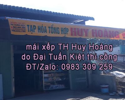 Mái kéo bạt tại QL 13