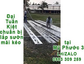 Mái kéo tại Mỹ Phước 3