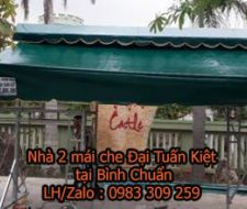 Nhà 2 mái che 2 bên tại Bình Chuẩn